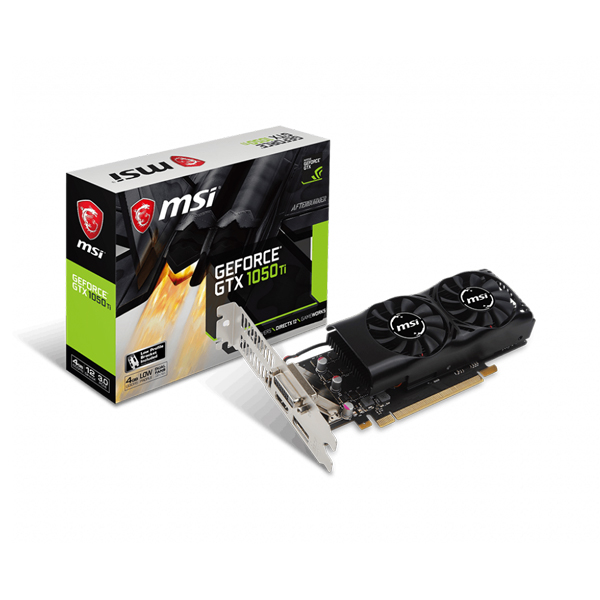 Msi GTX 1050 Ti 4GT LP 4GB Graphics Card